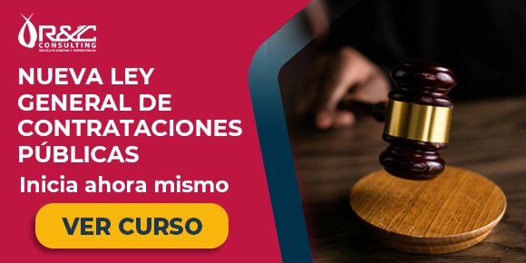 imagen de aviso de curso ley de contrataciones