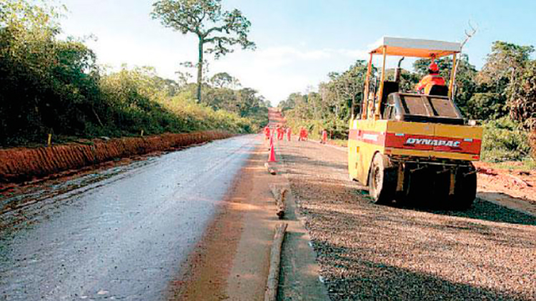 Proyecto de inversión en carreteras