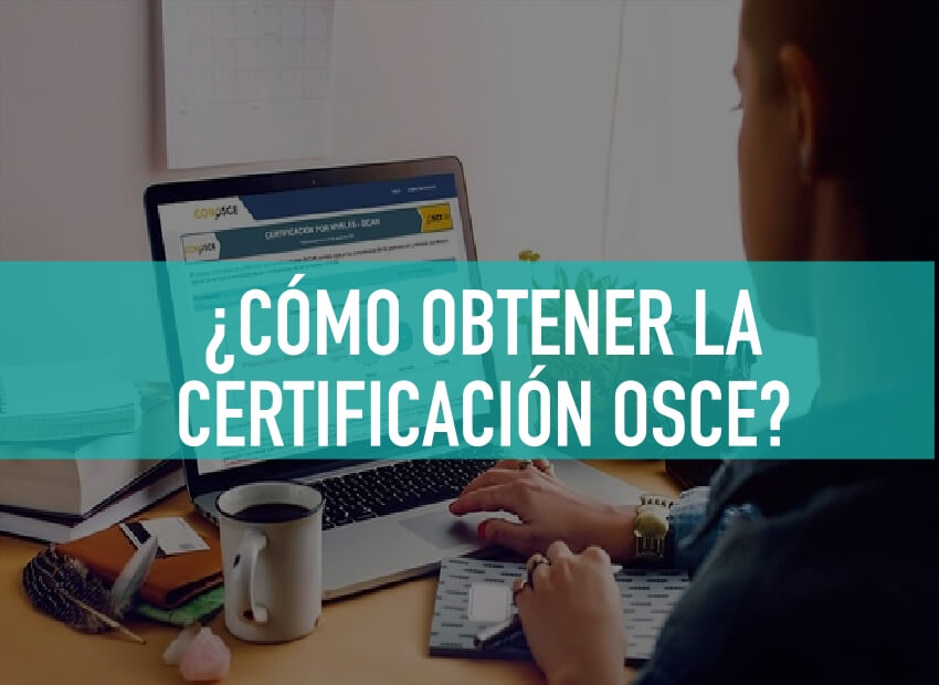 certificacion osce obtener