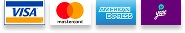 Tarjetas aceptadas