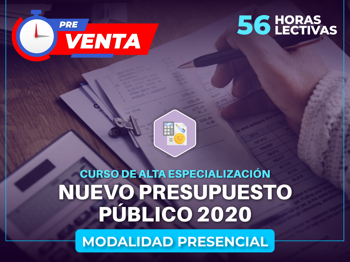 EL NUEVO PRESUPUESTO PÚBLICO 2020