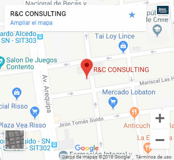 Mapa a RyC consulting