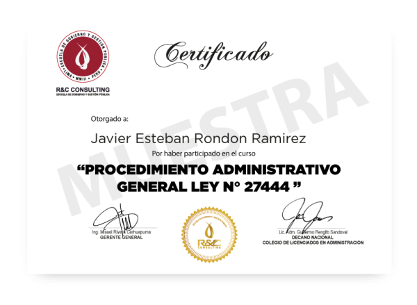 CERTIFICADO