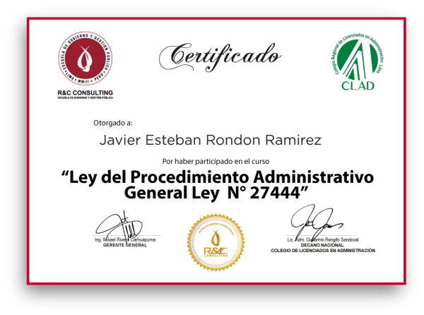 CERTIFICADO